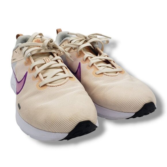 Nike Downshifter 12 Sneakers Womens 9.5 Guava Ice Rush Fuchsia DD9294-800 - Picture 2 of 9